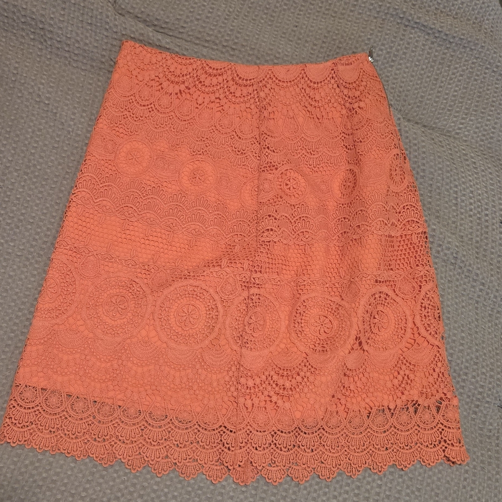 BeBe Lace Coral Skirt